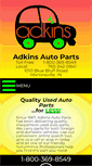 Mobile Screenshot of adkinsautoparts.com